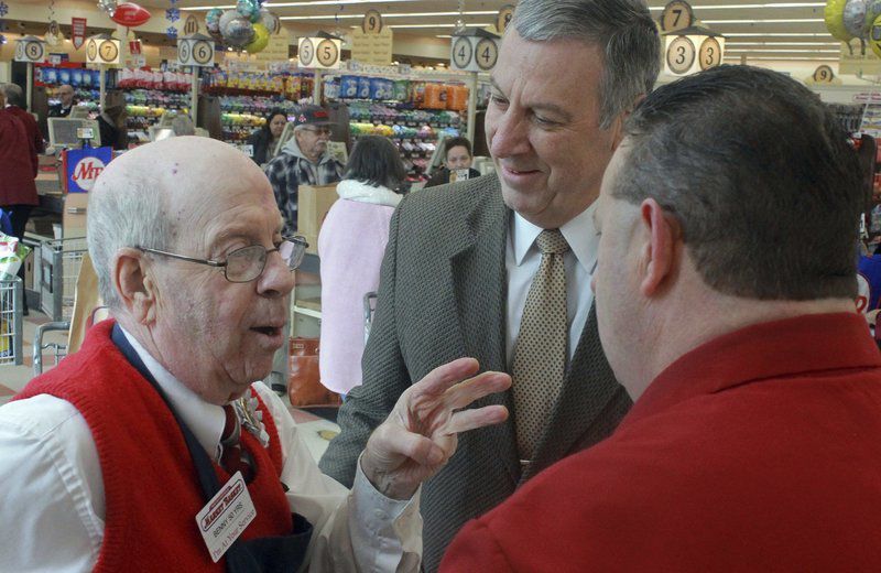 Everyone knows him at 'Merker's Market'